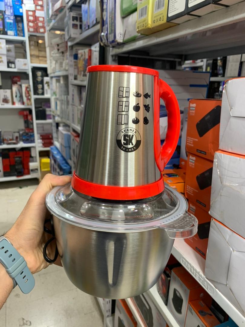 Hachoir à viande électrique 2L en acier inoxydable تنزوت