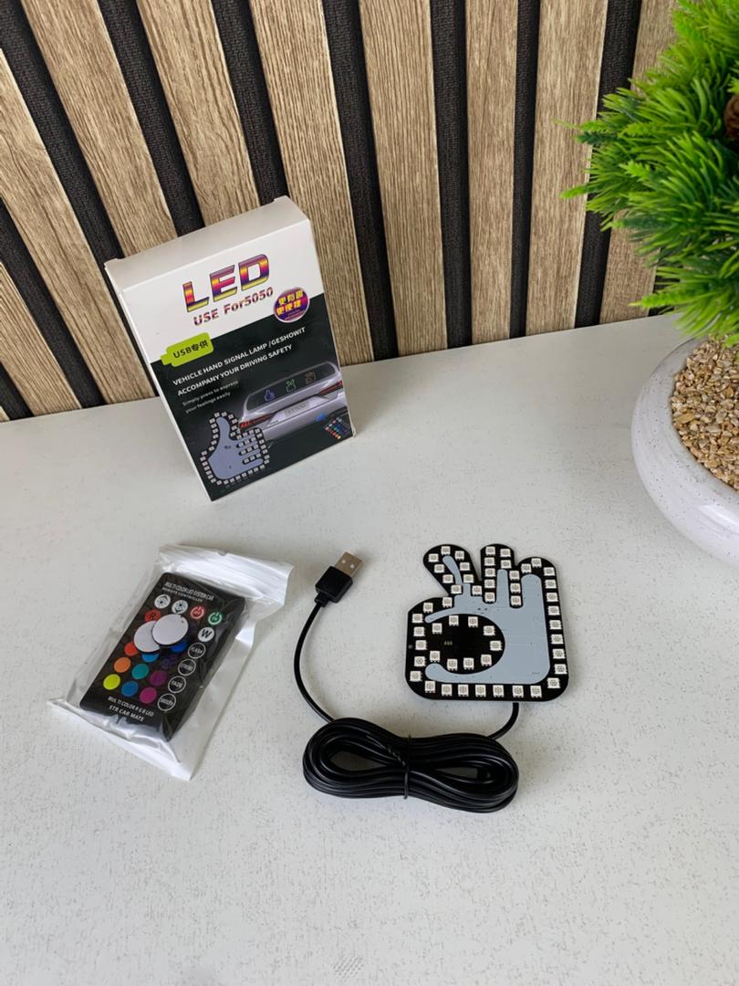 Lumière LED Doigts de Signalisation pour Voitures 1PCS تنزوت