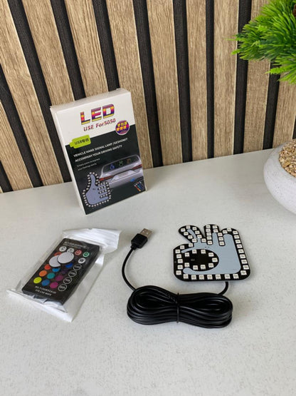 Lumière LED Doigts de Signalisation pour Voitures 1PCS تنزوت
