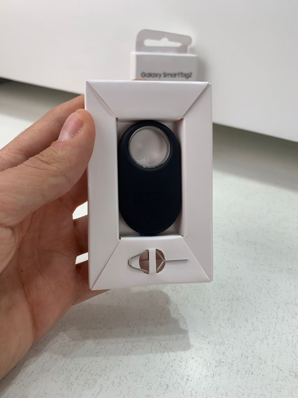 Samsung Galaxy SmartTag2 (1 pièce) Localisateur Bluetooth avec mode intelligent – جهاز تحديد الموقع تنزوت