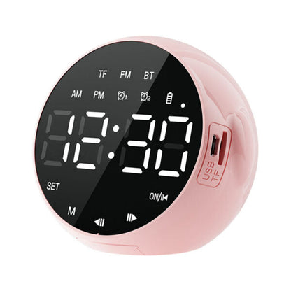 Haut Parleur Bluetooth et Réveil de bureau à LED numérique – مكبر صوت ومنبه إلكتروني تنزوت