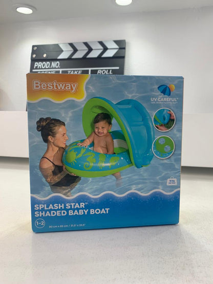 Bouée Gonflable pour enfants avec toit de protection UV Bestway 34091 – عوامة مائية للأطفال تنزوت