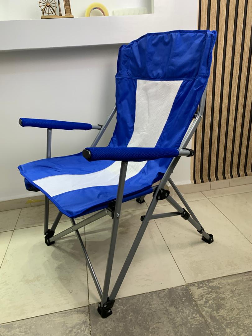 Chaise de camping pliable légère et durable de qualité supérieure avec porte-gobelet – كرسي تخييم جودة عالية - تنزوت