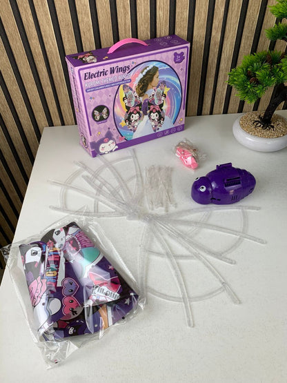Ailes Magiques Lumineuses pour Enfants Design Stitch Kuromi - تنزوت