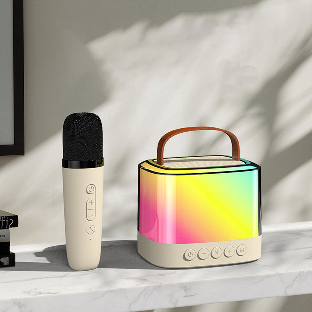 Microphone karaoké sans fil multifonctionnel haut-parleur Bluetooth (U16) - تنزوت