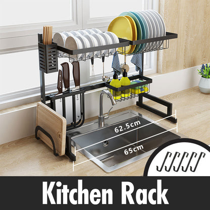 gouttoir-Vaisselle-en-Acier-Inoxydable-avec-Crochets-pour-comptoir-de-Cuisine-منظم-أواني-الغسيل-في-المطبخ.png