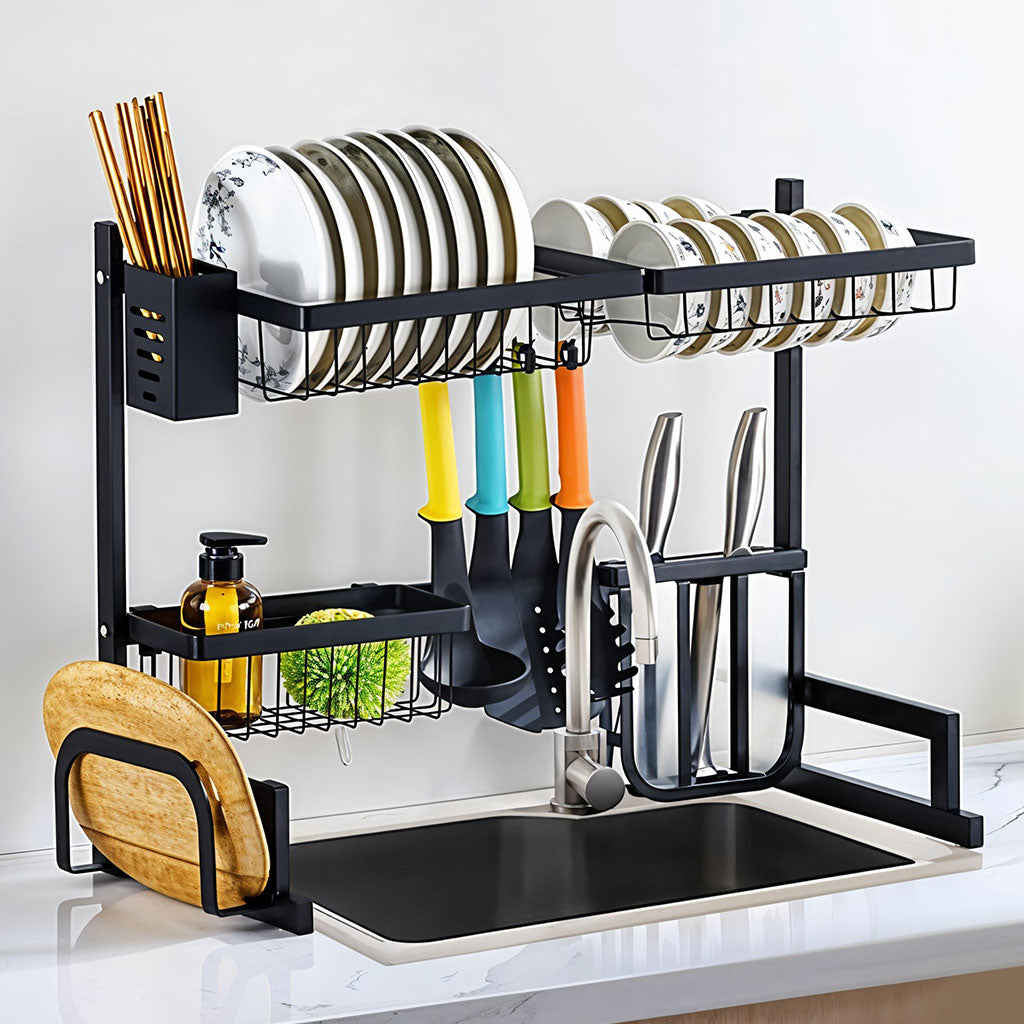 gouttoir-Vaisselle-en-Acier-Inoxydable-avec-Crochets-pour-comptoir-de-Cuisine-منظم-أواني-الغسيل-في-المطبخ.png
