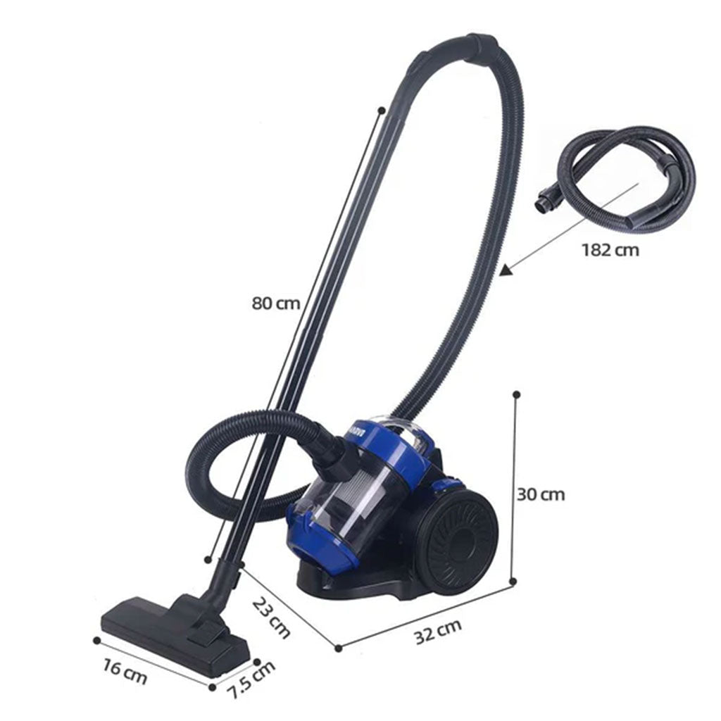 KitchenLab Aspirateur Sans Sac 4en1 Multi-Cyclonique 1400W – مكنسة كهربائية تنزوت