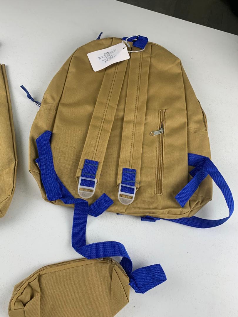 Ensemble de sacs d’école Kawai pour adolescents 4Pcs Lapin X Marron – محفظة 4 قطع كاواي بني تنزوت