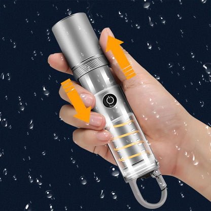 Lampe Torche Rechargeable, Ultra Puissante avec 5 Modes D'éclairage تنزوت