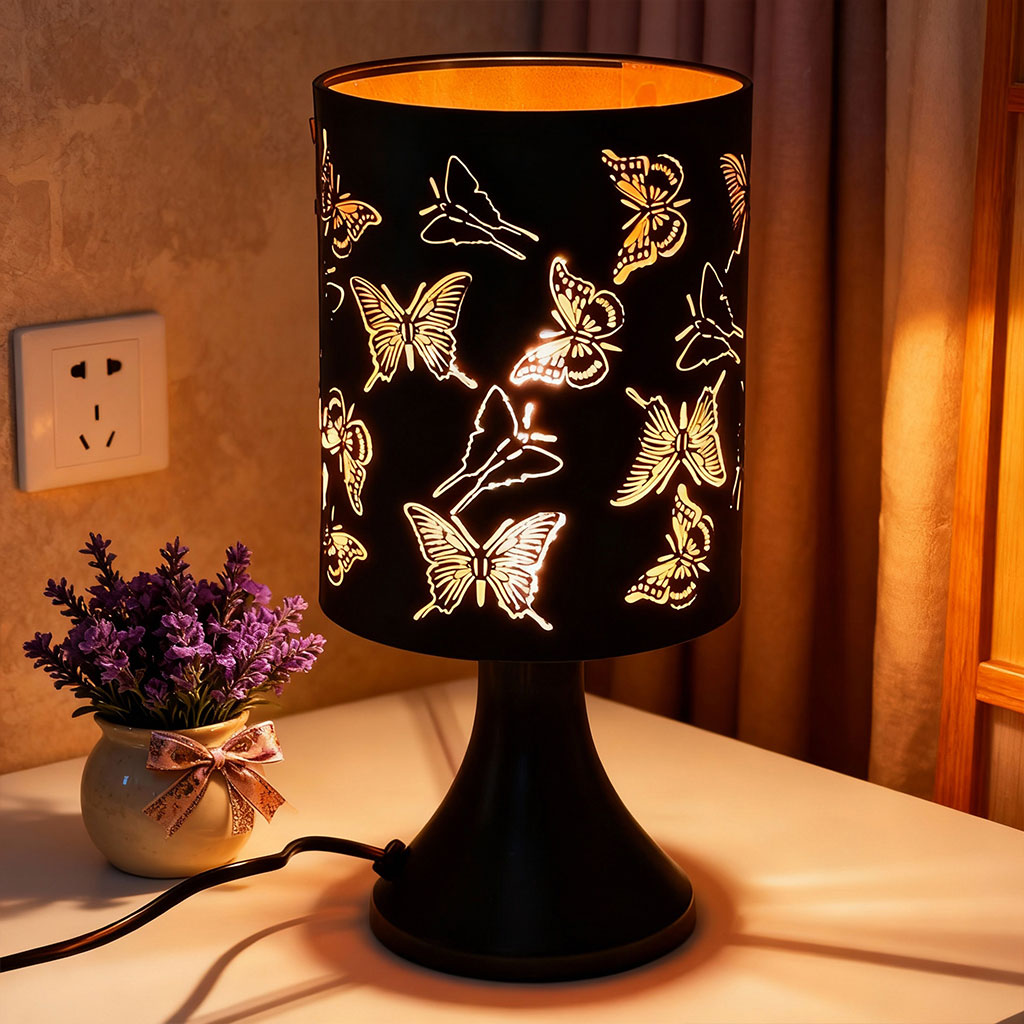 Lampe de Table Décorative Design Élégant Idéal pour Chambre de Nuit GM2 – مصباح غرفة النوم - تنزوت