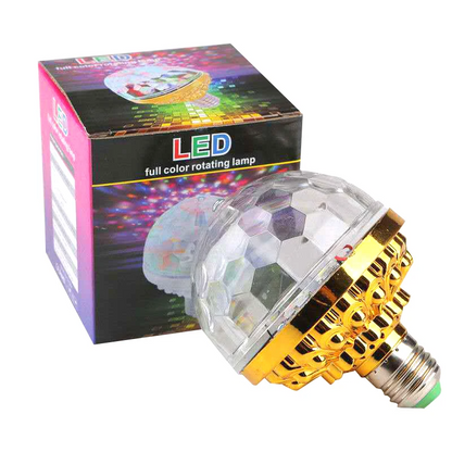 Lampe jeux de lumière multi couleur rotative Disco Ball - تنزوت