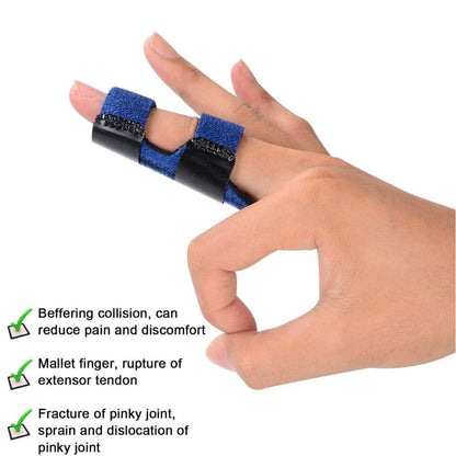 Attelle De Doigt ,Index en Aluminium Réglable Moyen Doigt Récupération Protection Contre Les Blessures تنزوت