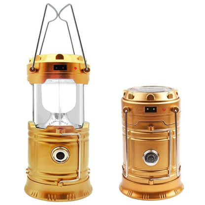 Lampe de Camping 2IN1 Rechargeable Solaire Pliable YD-3589 تنزوت