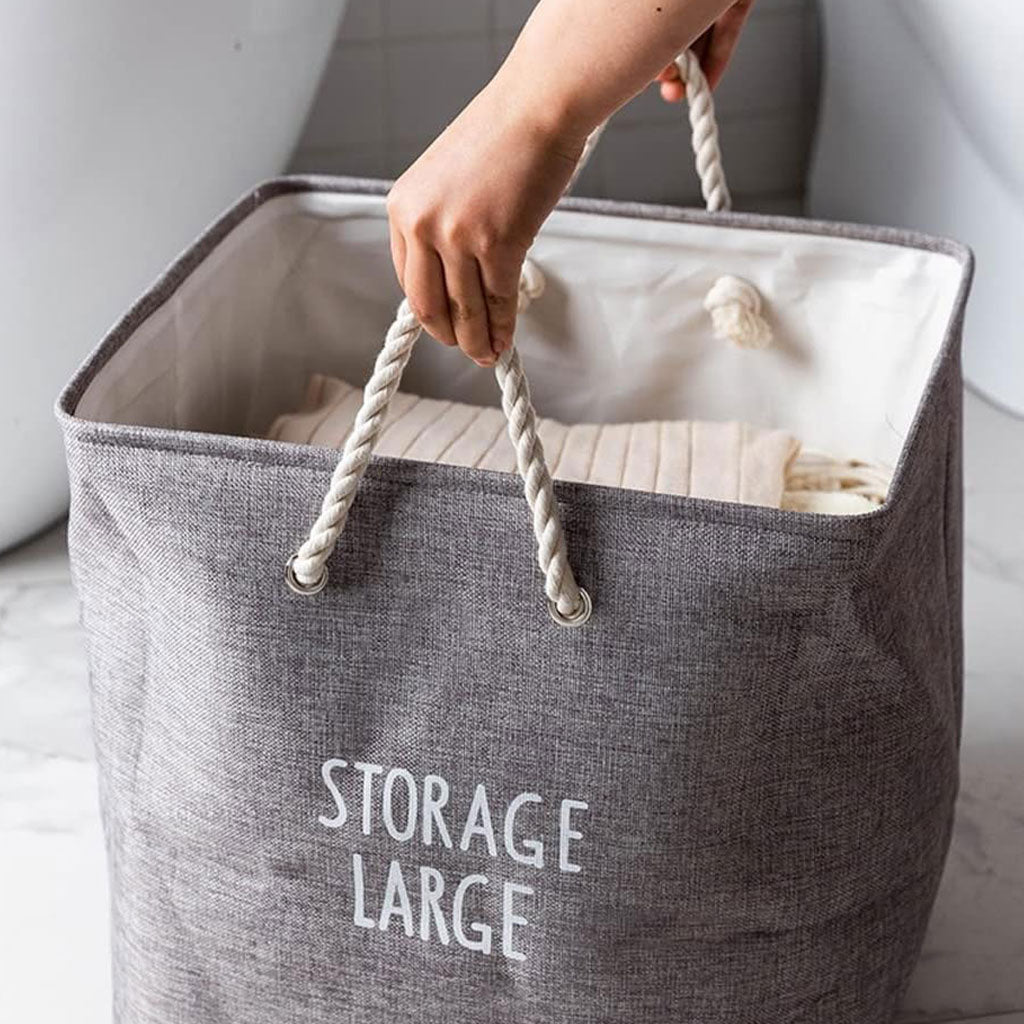 Panier à vêtements de grande capacité durable – سلة تجميع ملابس الغسيل تنزوت