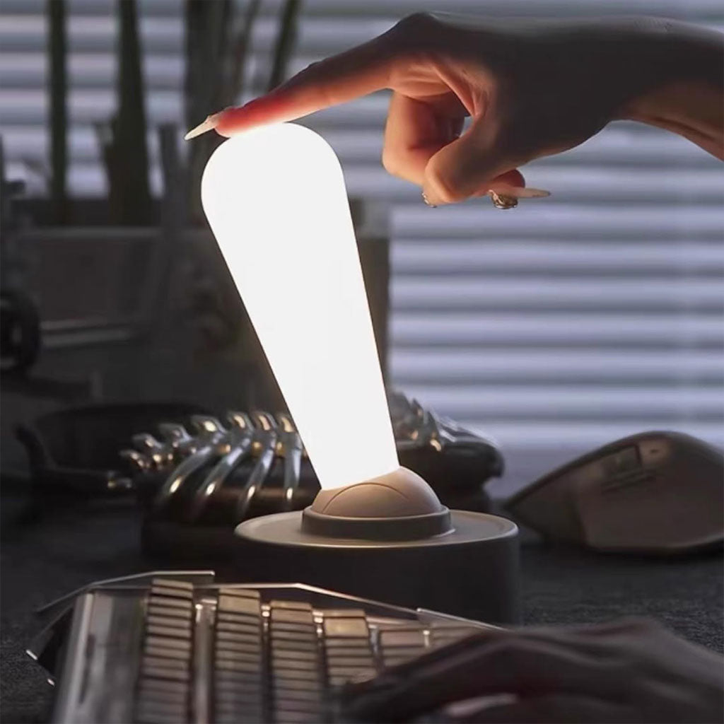 Veilleuse LED à Levier avec Interrupteur à bascule Rechargeable – مصباح غرف نوم قابل للشحن تنزوت