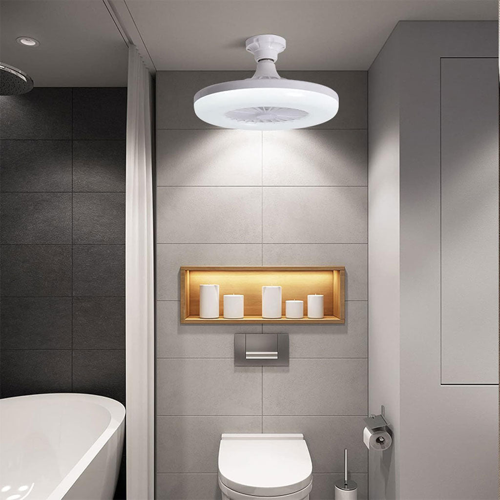 Lumière de plafond Ventilateurs LED E27 30W تنزوت