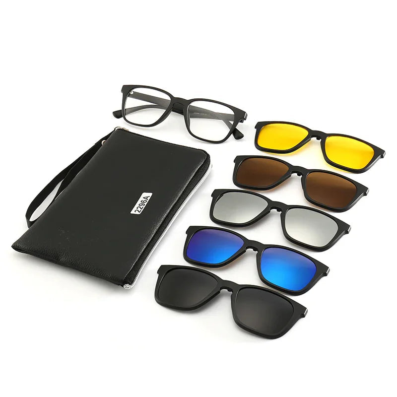 Lunette 6 En 1 2202A Optique / Soleil / Nuit - تنزوت
