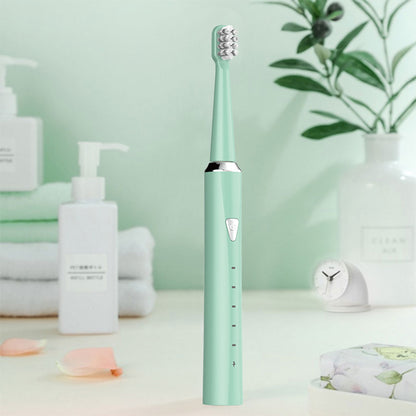 Brosse À Dents Électrique Sonique avec 4 Têtes et 5 Modes – فرشاة أسنان تنزوت