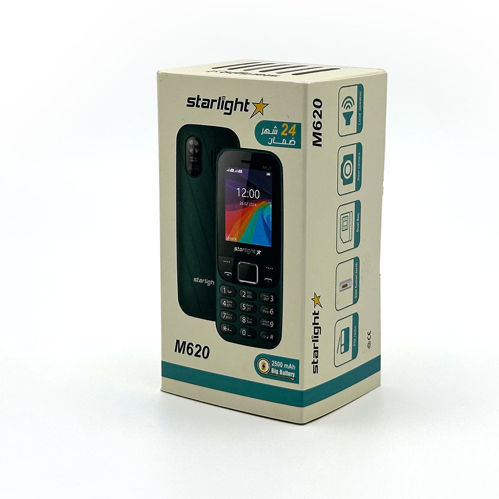 Téléphone Portable Starlight M620 – هاتف نقال تنزوت