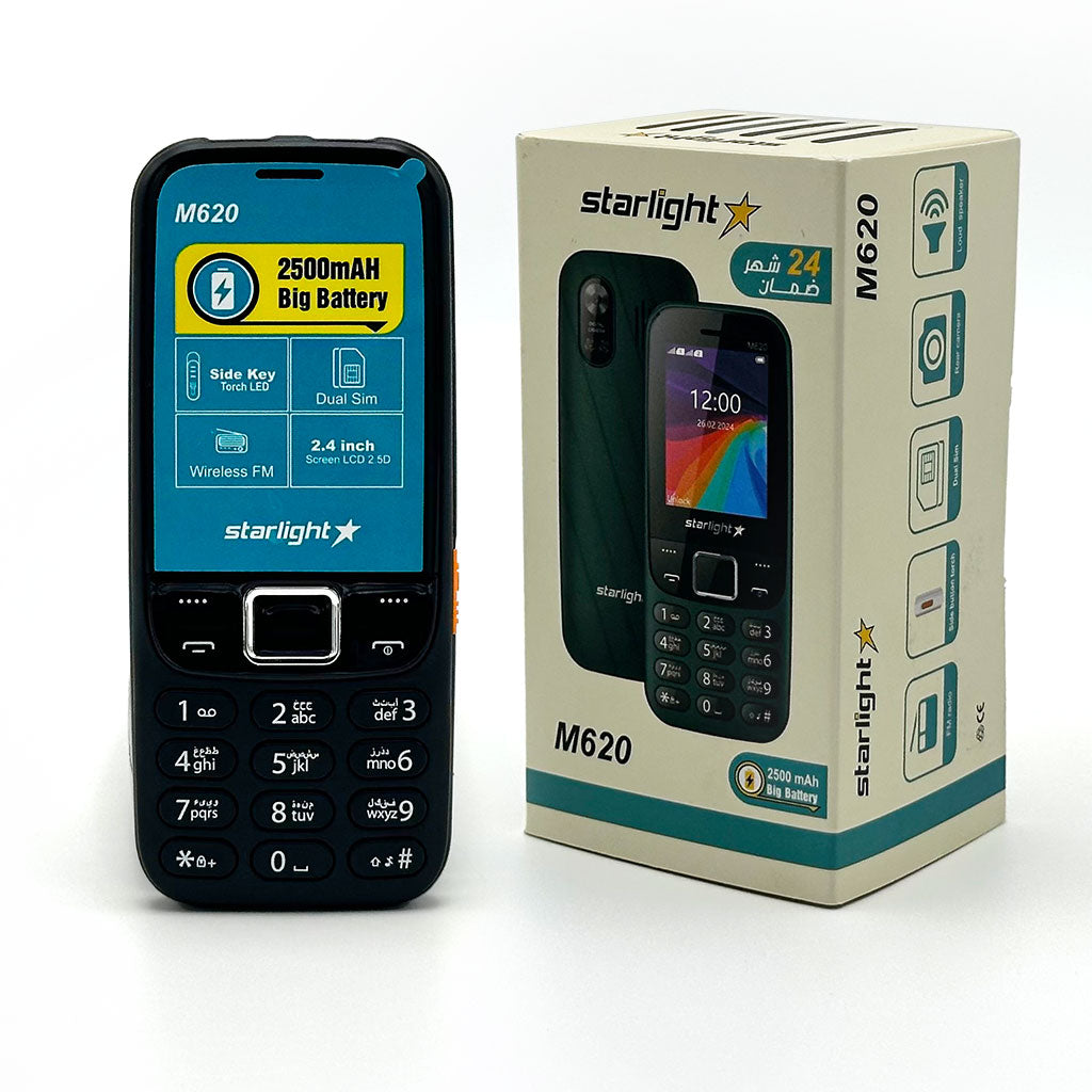 Téléphone Portable Starlight M620 – هاتف نقال تنزوت