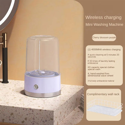 Mini-machine à laver portable rechargeable pour sous-vêtements – غسالة ملابس داخلية محمولة تنزوت