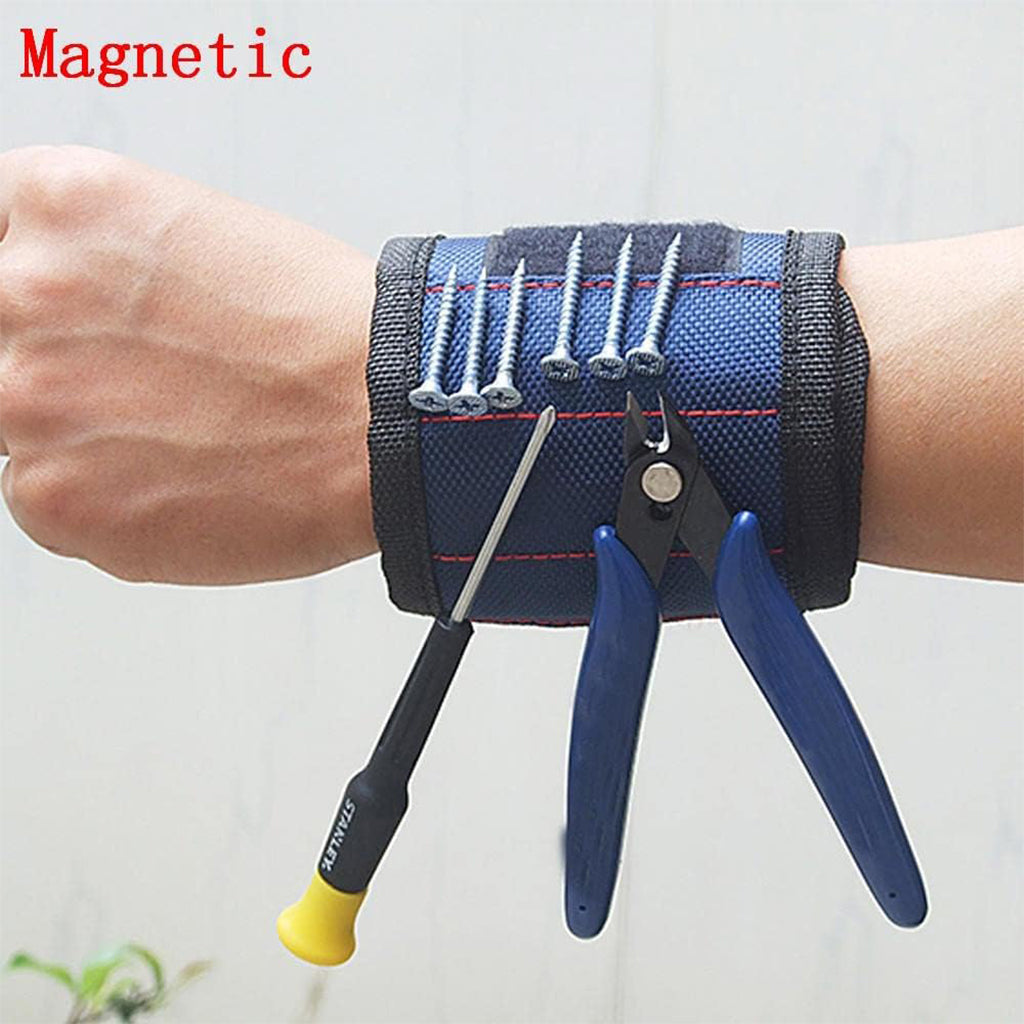 Bracelet magnétique respirant et réglable ultra résistant pour maintenir les vis – حزام يد مغناطيسي لشد البراغي تنزوت