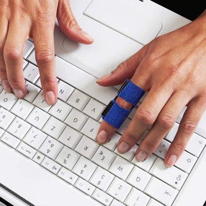 Attelle De Doigt ,Index en Aluminium Réglable Moyen Doigt Récupération Protection Contre Les Blessures تنزوت