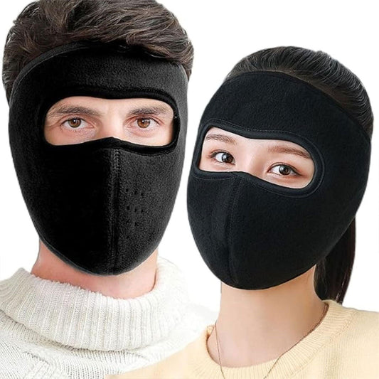 Masque moto pour l’hiver coupe-vent en polaire avec protection pour les yeux – قناع مضاد للبرد لسائقي الدراجات النارية - تنزوت