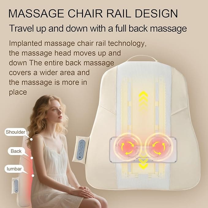 Masseur de dos et de cou sans fil avec avec infrarouge et chaleur – جهاز تدليك إحترافي بخاصية التسخين تنزوت