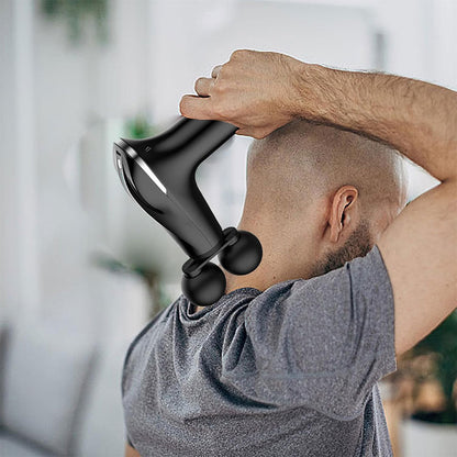Masseur de tissus musculaire électrique à double tête à 6 vitesses – جهاز تدليك متعدد الرؤوس تنزوت