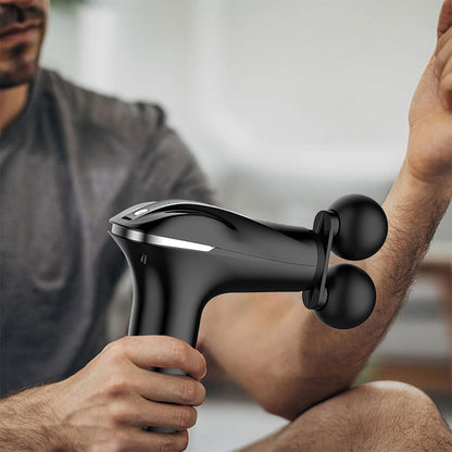Masseur de tissus musculaire électrique à double tête à 6 vitesses – جهاز تدليك متعدد الرؤوس تنزوت