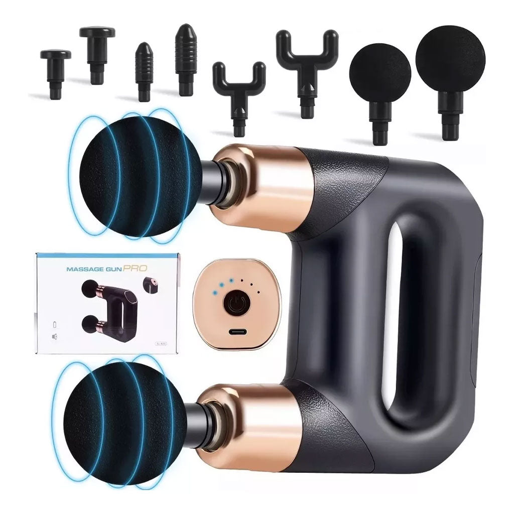 Masseur électrique double têtes 6 vitesses réglables - تنزوت
