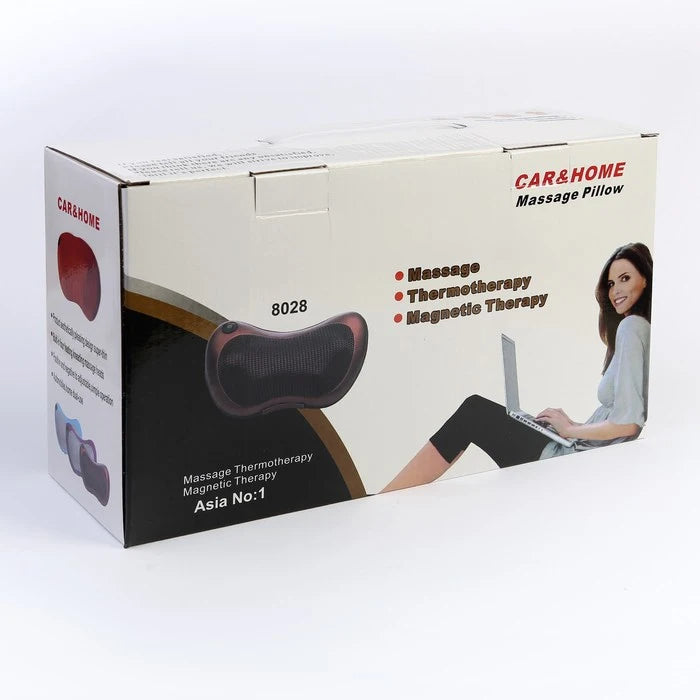 Oreiller Masseur chauffage IR, à partir du réseau 220 V et allume-cigare LuazON LMZ-046 - تنزوت