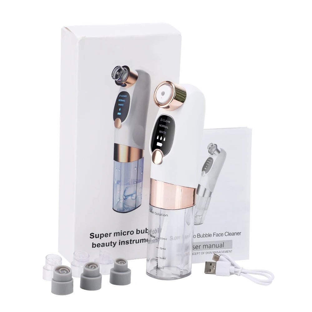 Aspirateur de Point Noirs avec 6 têtes d’aspiration et 3 modes – جهاز إزالة الرؤوس السوداء