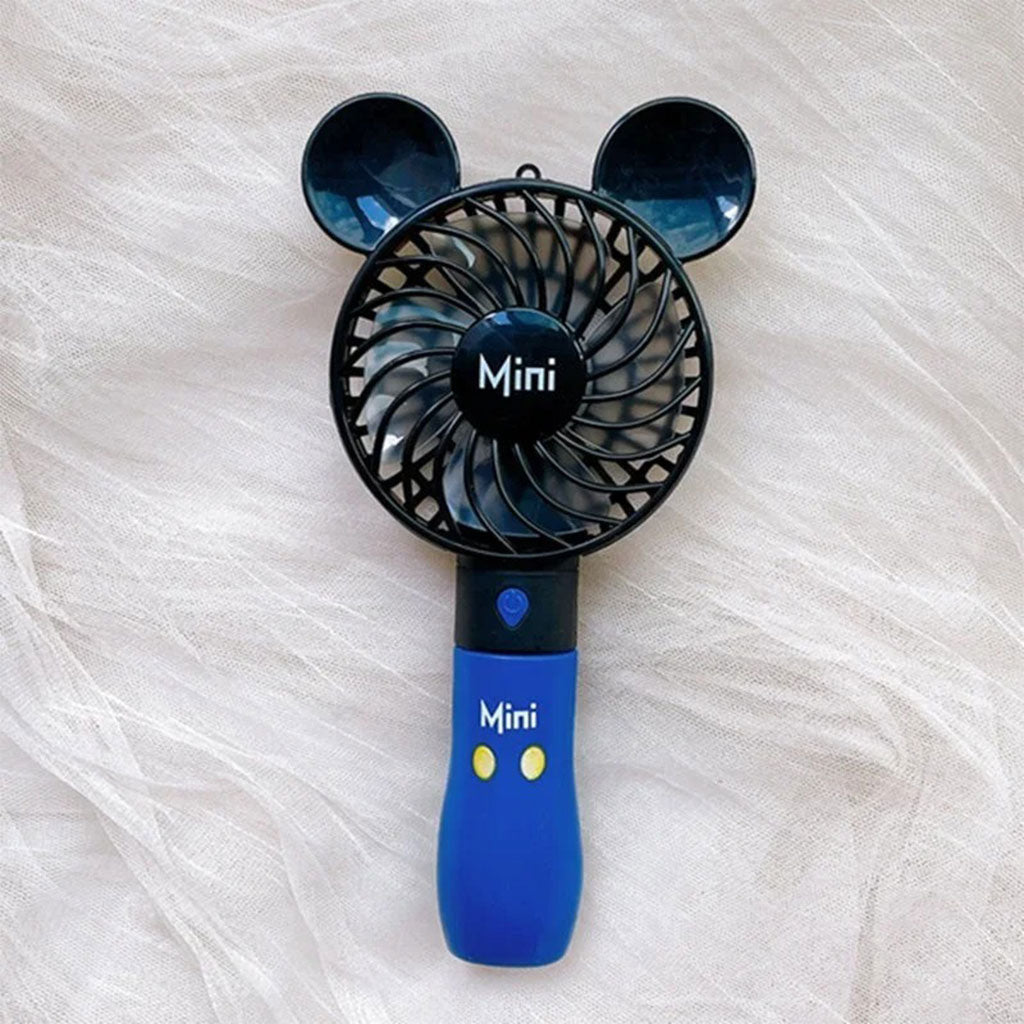 Ventilateur Rechargeable USB Mini Mousse avec 3 Niveaux de Vitesse – مروحة محمولة تنزوت