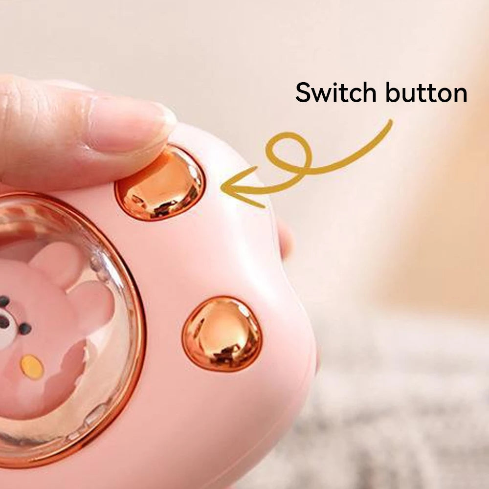 Chauffe-mains à griffes de chat mignon portable batterie 1200mah - تنزوت