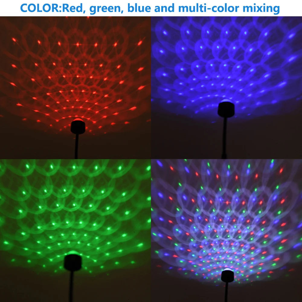 Mini lampe USB DJ pour voiture lumières RGB - تنزوت