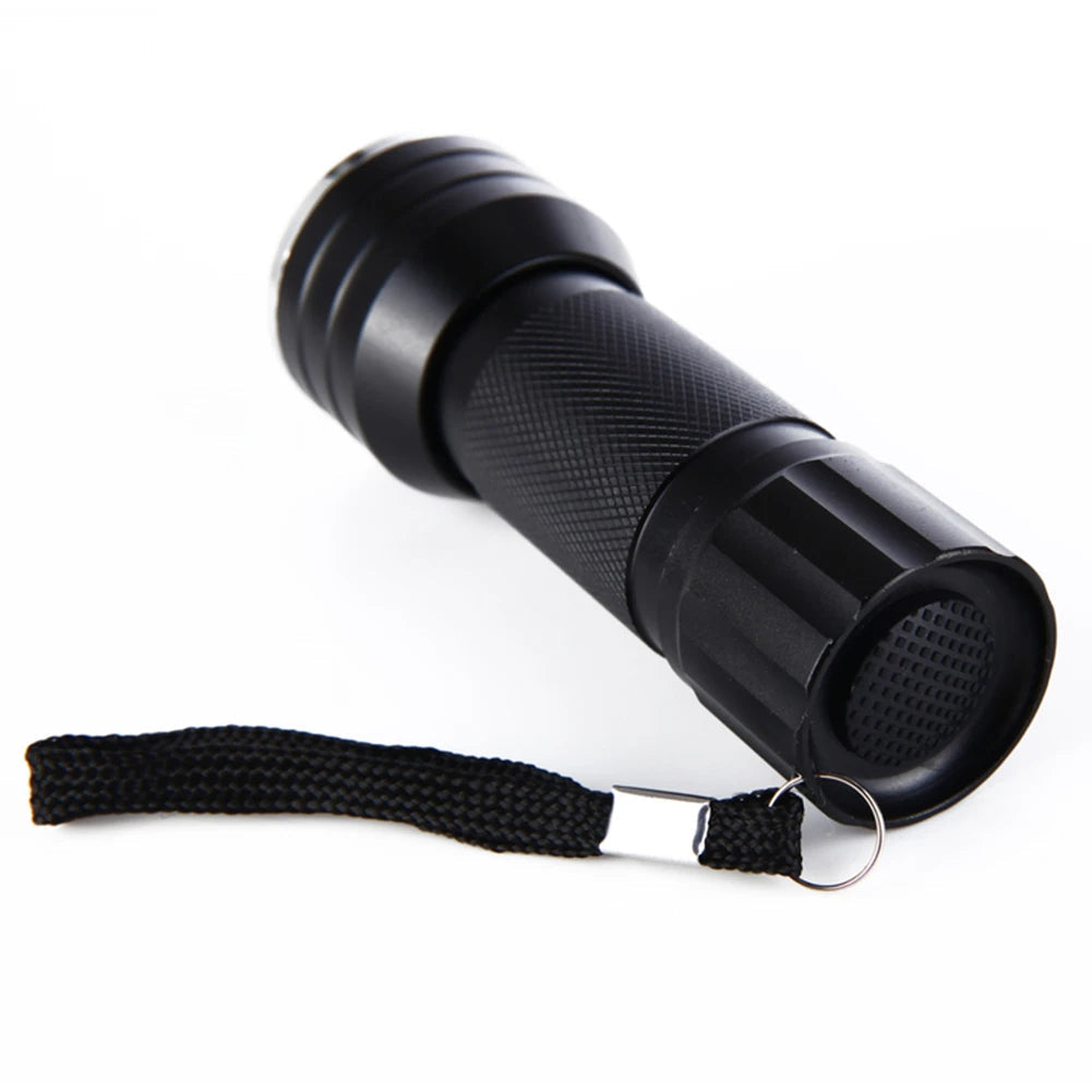 lampe de poche UV 21LED en alliage d'aluminium détecteur des scorpions et faux billet - المصباح بالأشعة فوق البنفسجية كاشف للعقارب والعملات المزورة - تنزوت