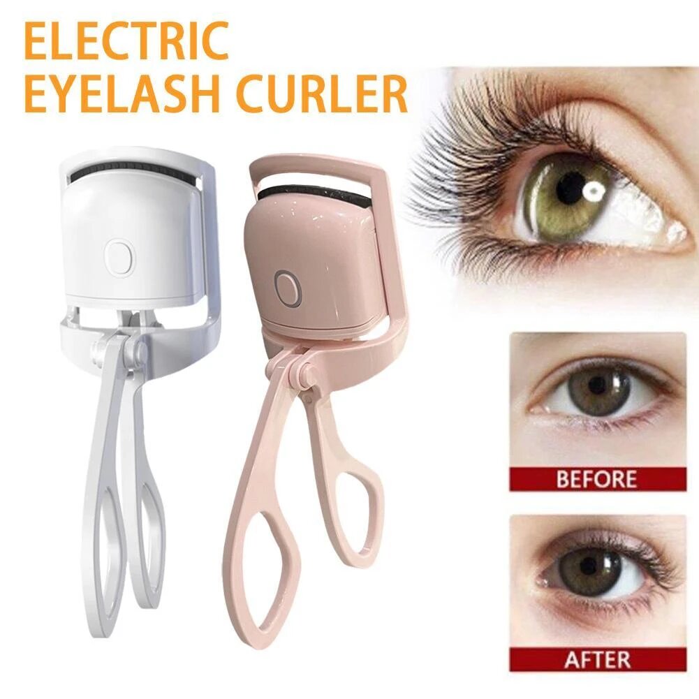 Recourbe-cils électrique portable avec un pince d'epilation thermique تنزوت