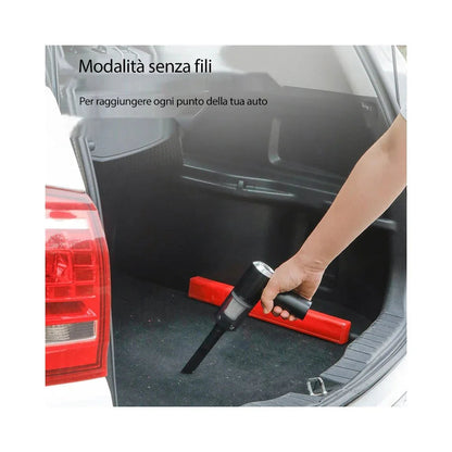 Aspirateur sans fil 2 In 1 Vacuum Cleaner For Car &amp; Home 12V 120 W - تنزوت