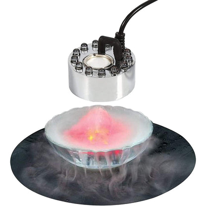 Brumisateur sous-marin Ultrasonique pour Fontaines avec 12LED – جهاز تشكيل الضباب تنزوت