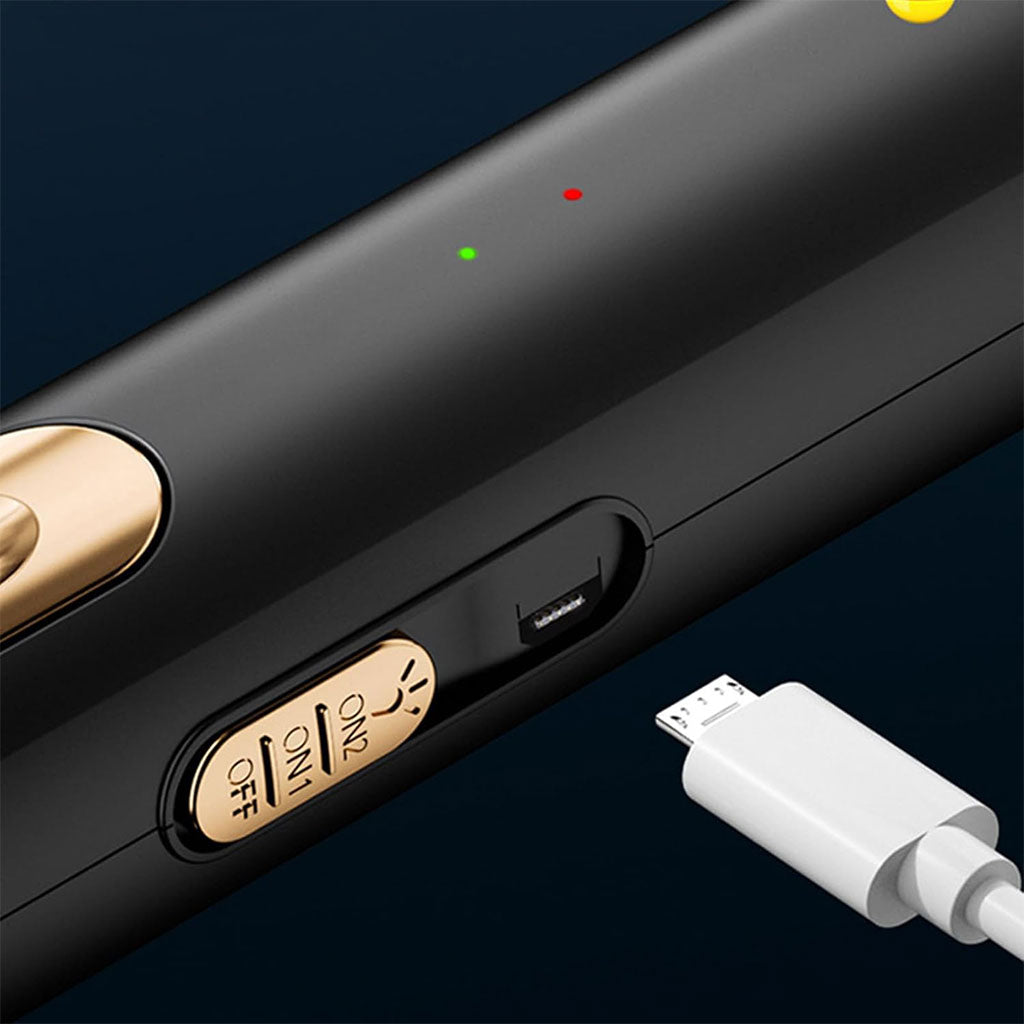 Tapette à mouches électrique 2 en 1 rechargeable par USB LTD648 – صاعق الناموس تنزوت