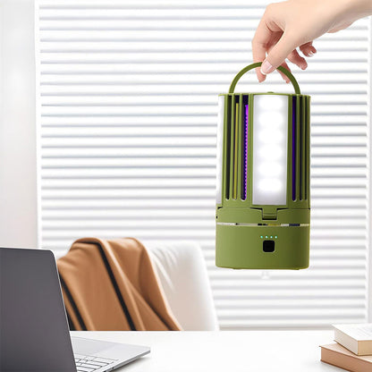 Lampe Anti-Moustique Rechargeable 2 en 1 – مصباح عالي سطوع وصاعق ناموس تنزوت