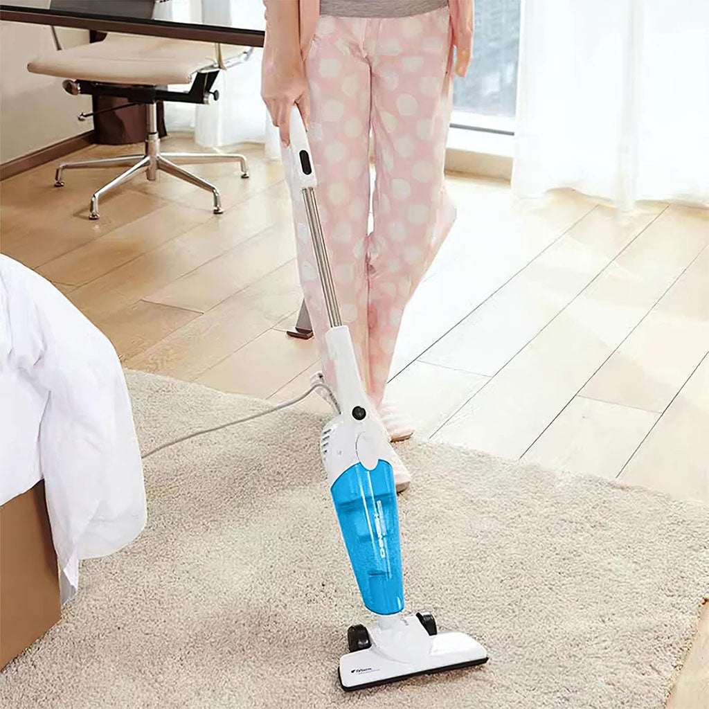 Balai Aspirateur Multismart 500W/14Kpa 2en1avec Filtre de Haute efficacité et 9 Têtes de Rechange – مكنسة كهربائية منزلية بعدة رؤوس - تنزوت