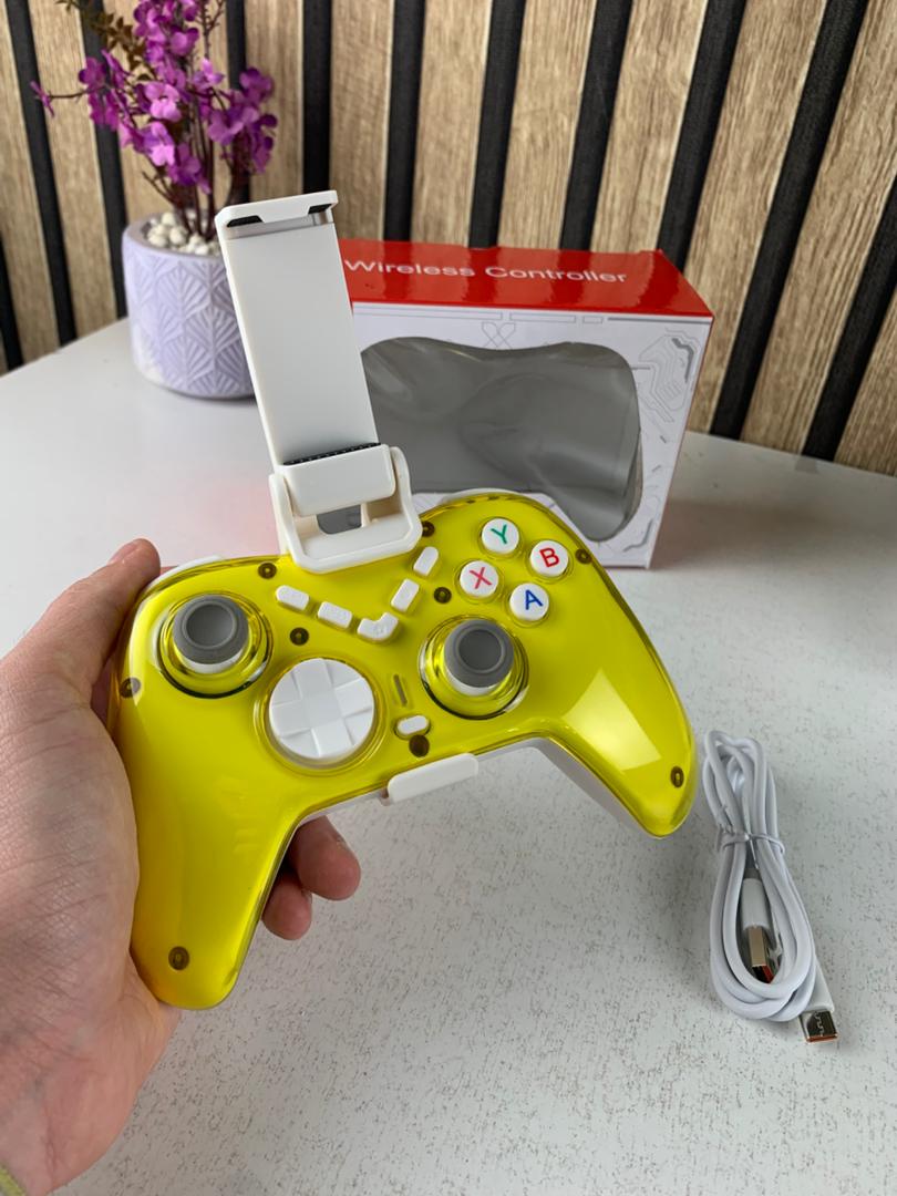 Manette de Jeu Sans Fil X6 Compatible P4,P3, Android, iOS, PC, Switch, TV Box – يد تحكم لاسلكية - تنزوت