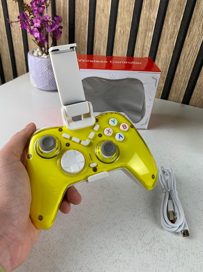 Manette de Jeu Sans Fil X6 Compatible P4,P3, Android, iOS, PC, Switch, TV Box – يد تحكم لاسلكية - تنزوت
