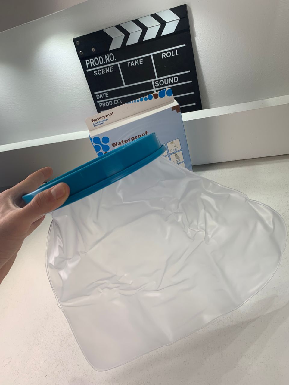 Housse de plâtre imperméable pour la douche protection demi pied adulte – غطاء عازل للمياه للرجل المكسورة تنزوت