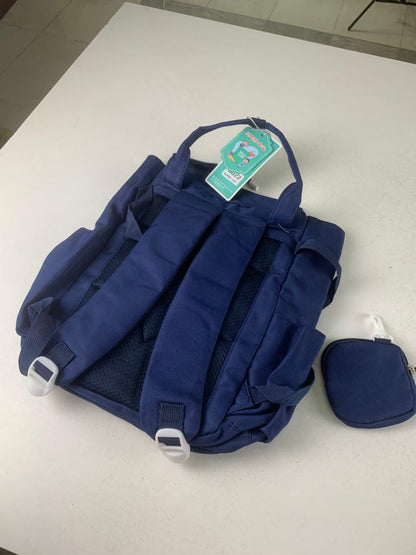 Ensemble de sacs d’école Kawai pour Enfants 2Pcs Avec Pochette Bleu – محفظة 2 قطع كاواي مع محفظة صغيرة أزرق تنزوت