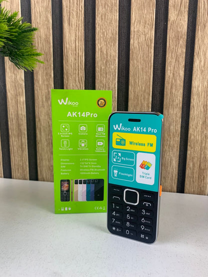 Téléphone Portable Wikoo AK14 Pro Triple SIM – هاتف نقال تنزوت
